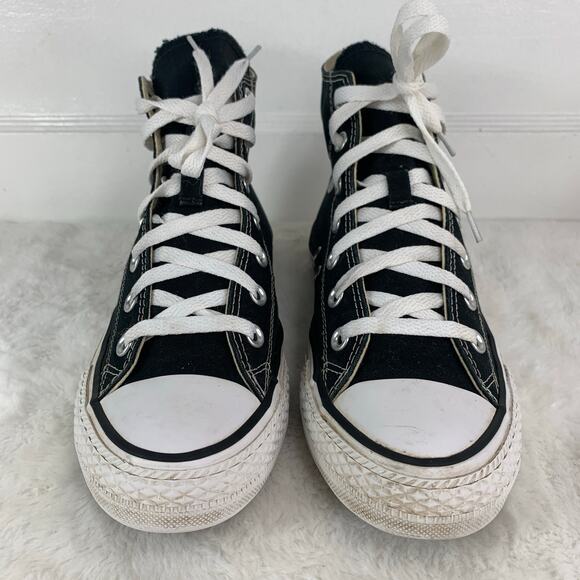 Converse Chuck Taylor All Star High Top Sneakers Women’s Size 8 Black - Picture 2 of 8
